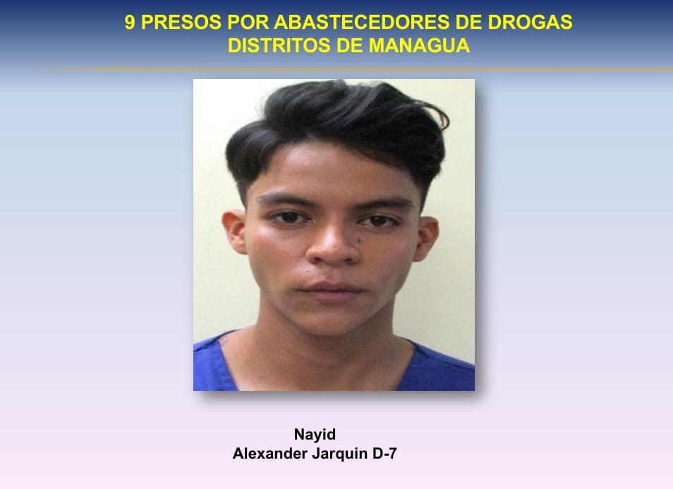 Sujeto reportado como desaparecido está preso por tráfico de drogas Managua. Jerson Dumas/Radio La Primerísima