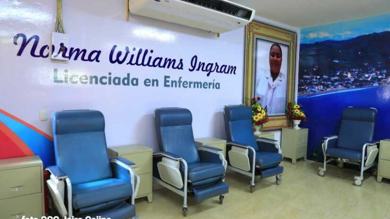 Inauguran sala de espera en hospital Alemán Nicaragüense Managua. Radio La Primerísima