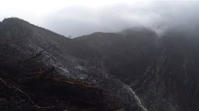Vigilan volcán Mombacho tras leve deslizamiento Managua. DanielKa Ruíz/Radio La Primerísima