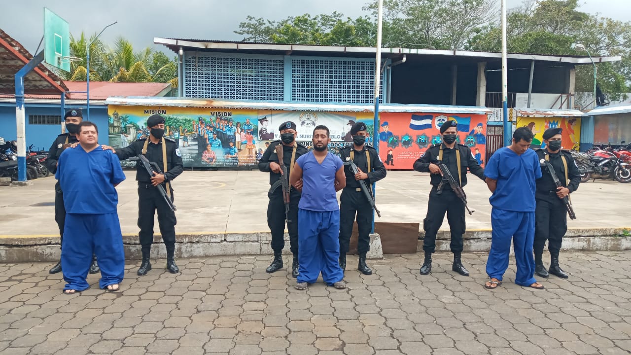 Policía incauta más de 5 kilos de cocaína en Carazo Diriamba. Manuel Aguilar/Radio La Primerísima