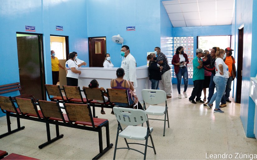 Remozan puesto de salud del capitalino barrio Camilo Ortega Managua. Radio La Primerísima