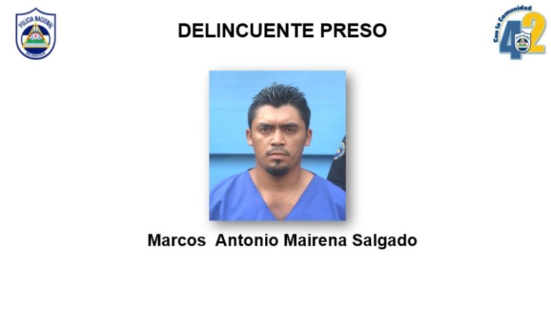 Capturan a sujeto que dejó abandonados 22 kilos de cocaína en Rivas Managua. Jerson Dumas/Radio La Primerísima