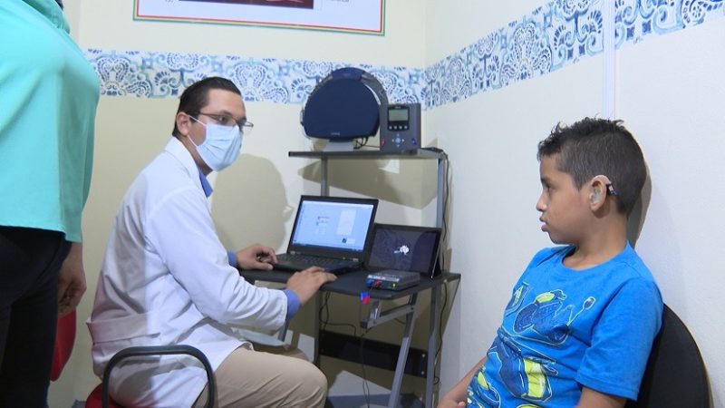 Cien niños son atendidos en el centro de audiología y logopedia de Managua Managua. Zenelia Castañeda/ Radio La Primerísima 