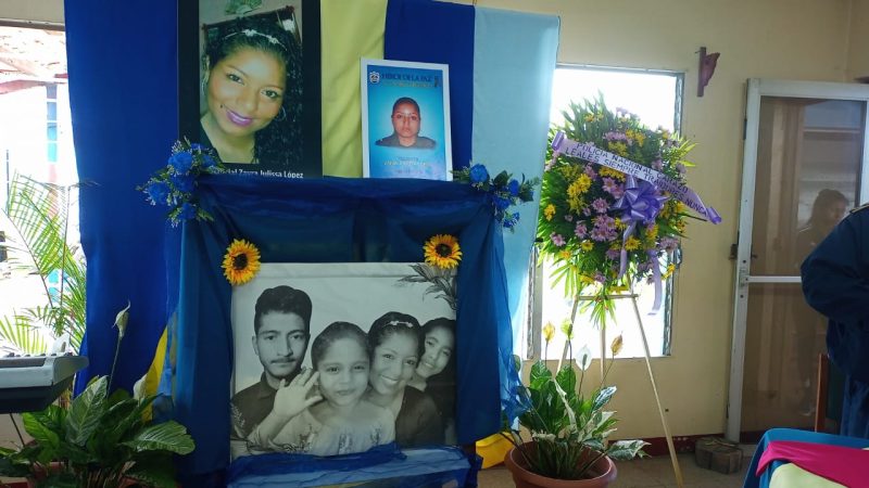 Rinden homenaje a policía asesinada en Nagarote Jinotepe. Manuel Aguilar, Radio La Primerísima