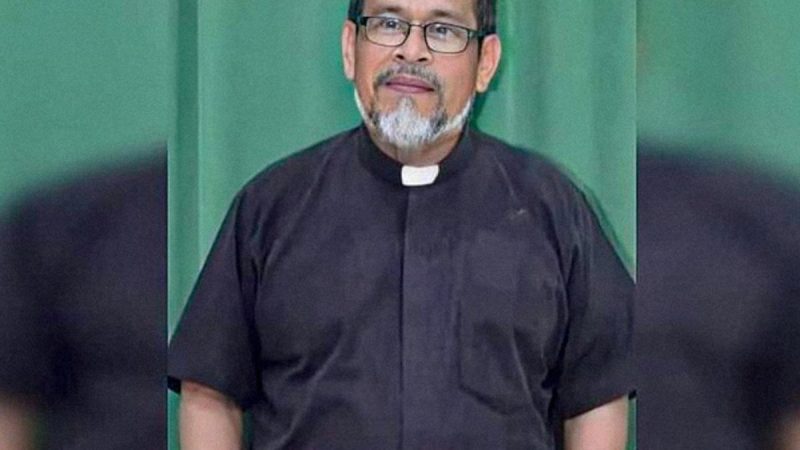 Condenan a sacerdote por amenazar con arma a cinco nandaimeños Managua. Jerson Dumas/Radio La Primerísima