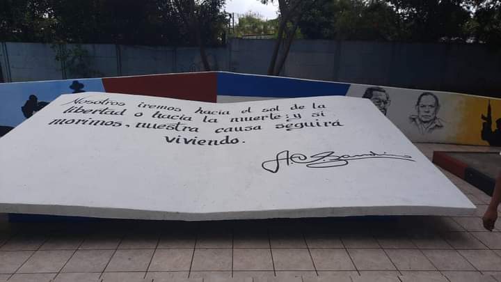 Inaugurarán monumento a Héroes y Mártires sepultados en colegio Experimental México Managua. Danielka Ruíz/Radio La Primerísima