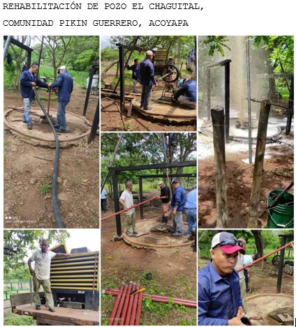 ENACAL rehabilita 3 pozos en Acoyapa, Chontales Managua. Radio La primerísima 