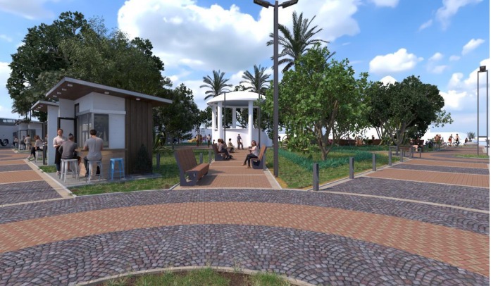 Remodelarán parque Rubén Darío en Diriamba Managua. Jerson Dumas/Radio La Primerísima