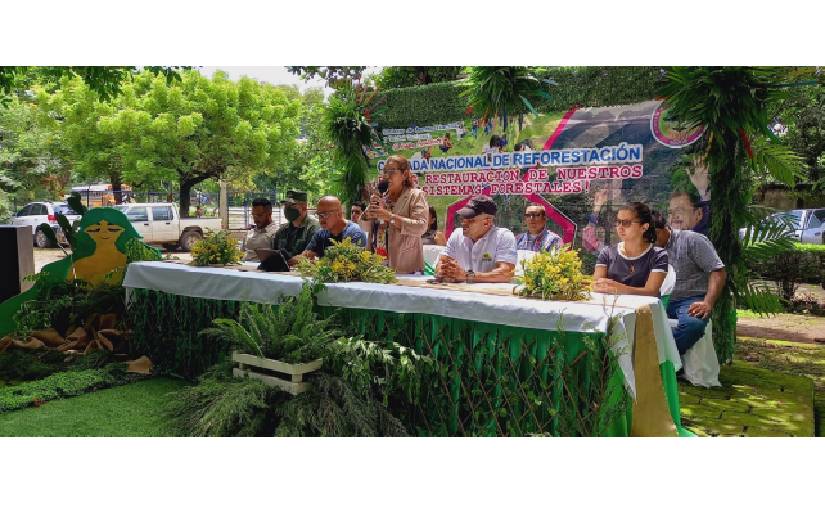 Lanzan Jornada de reforestación en el municipio de El Viejo Managua. Radio La Primerísima