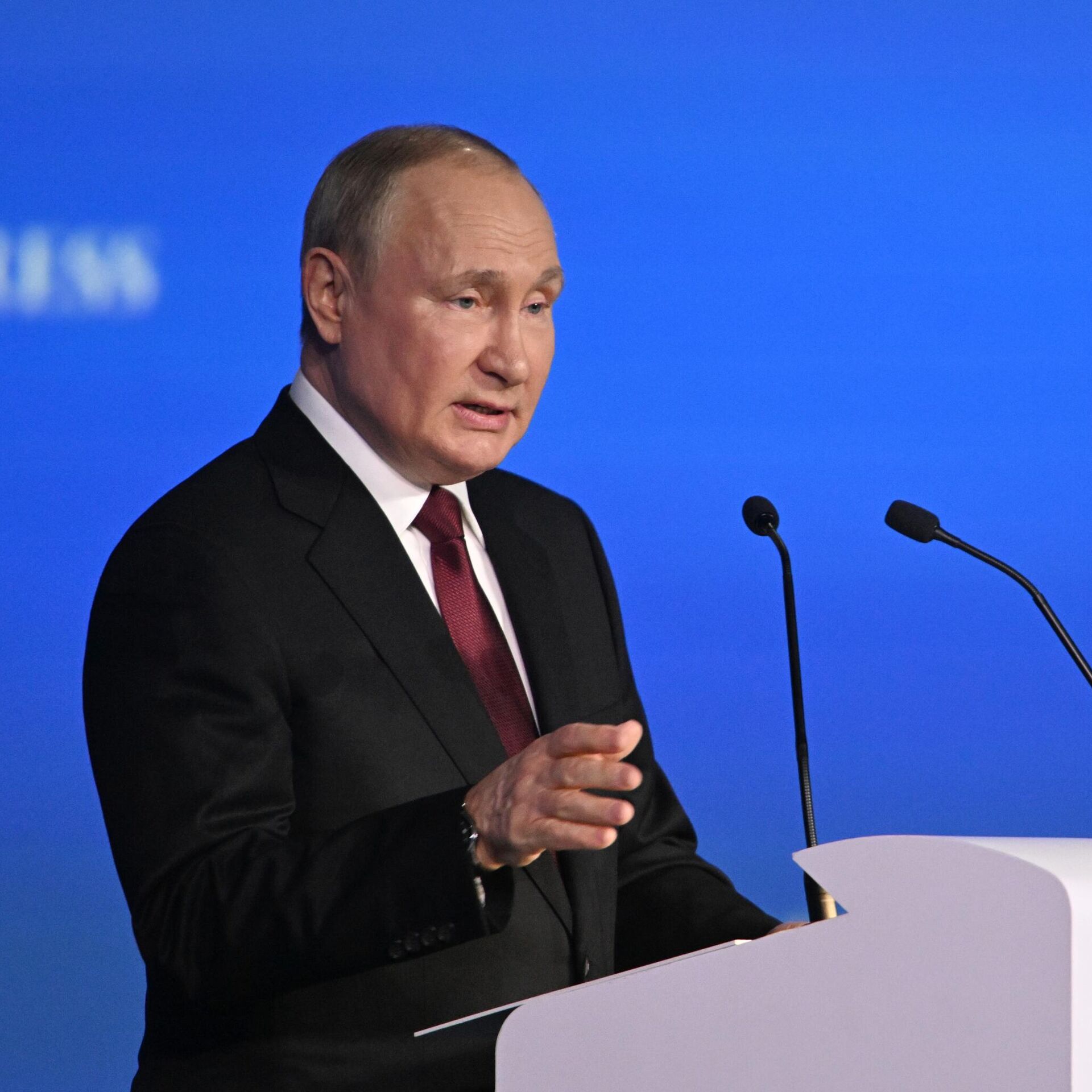 Putin acusa a EEUU por problemas de economía mundial Moscú. Prensa Latina