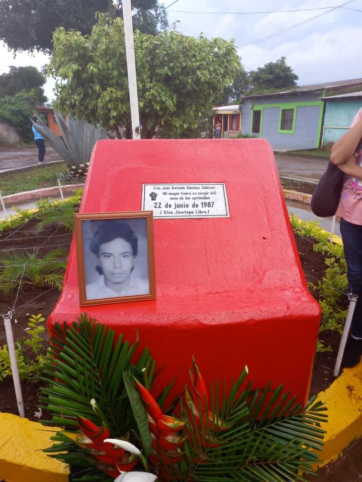 Rinden homenaje a José Antonio Sánchez en Jinotepe Jinotepe. Alberto Cano Esteban, Radio La Primerísima