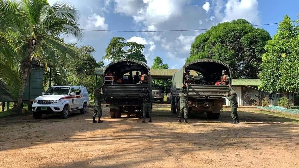 Tropas especializadas en salvamento y rescate se instalan en Waspam Managua. Radio La Primerísima