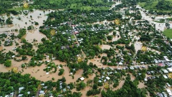 Más de 2 mil personas afectadas por desborde del Río Escondido Managua. Radio La Primerísima 