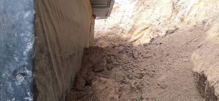 Derrumbe deja daños en una vivienda en Nueva Segovia