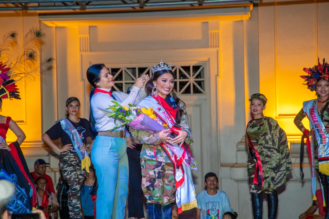 Ciudad Sandino gana el certamen departamental “Muchacha 19 de Julio” Managua. Radio La Primerísima 
