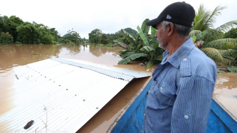 Gobierno atiende a familias afectadas por desborde del Río Escondido Managua. Radio La Primerísima / El 19 Digital 
