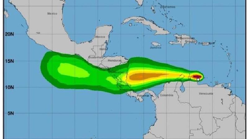 SINAPRED declara alerta verde y amarilla en todo el país Managua. Radio La Primerísima