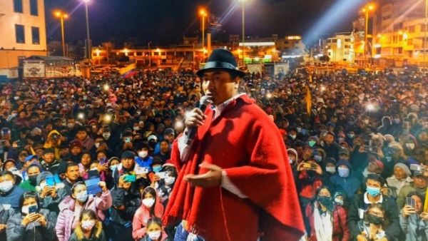 Movimiento indígena en Ecuador realizará plantón en respaldo a Leonidas Iza