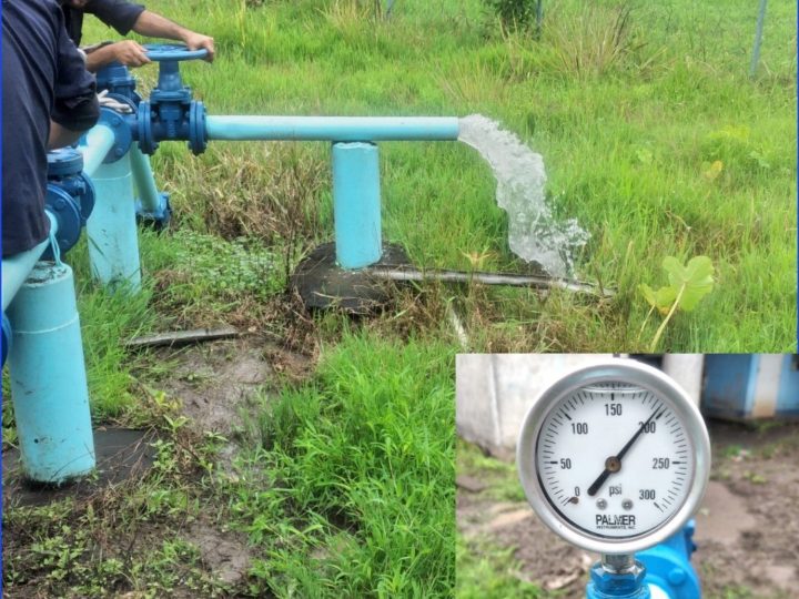 Mejoran el servicio de agua potable en Villa Sandino