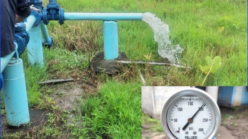 Mejoran el servicio de agua potable en Villa Sandino Managua. Radio La Primerísima 