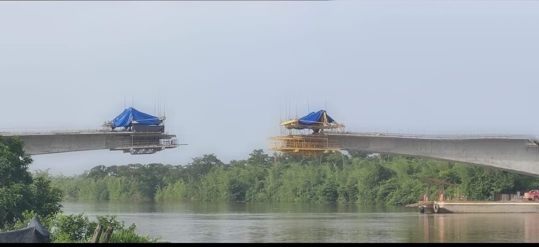 Importantes avances en construcción del puente sobre Río Wawa Boom Managua. Danielka Ruíz, Radio La Primerísima