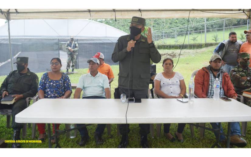 Ejército ratifica compromiso sobre seguridad a cafetaleros y  transportistas Managua. Radio La Primerísima