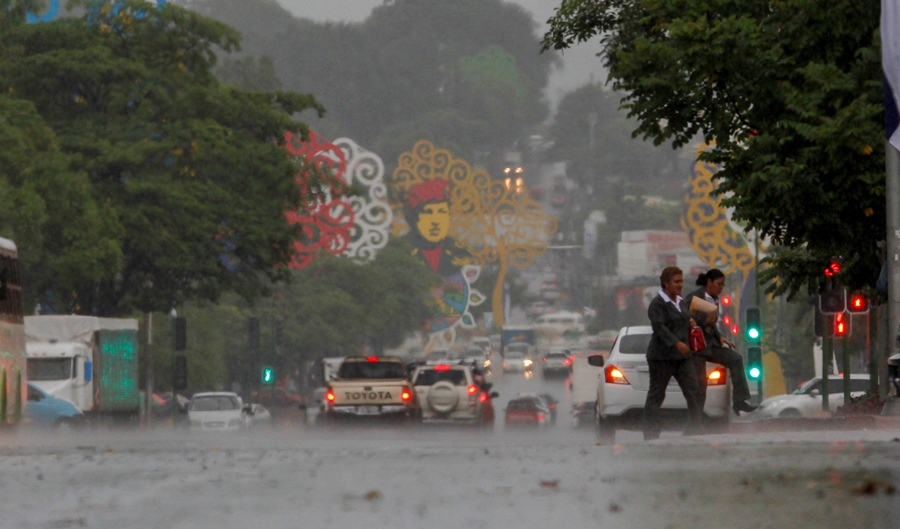 Más de un centenar de casas afectadas por las lluvias Managua. Radio La Primerísima