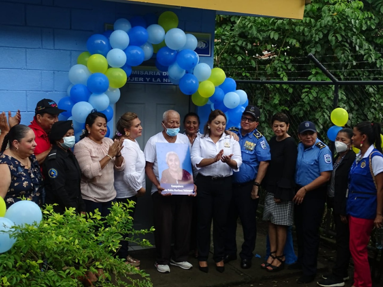 Abren las puertas de la comisaría en Nindirí Managua. Jerson Dumas, Radio La Primerísima