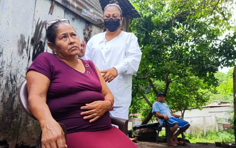 Comunidades de Ticuantepe siguen completando esquemas de vacunación contra Covid-19 Managua. Radio La Primerísima