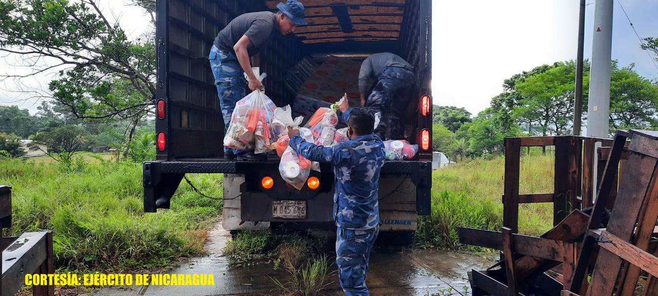 Descargan ayuda humanitaria en Caribe Sur Managua. Radio La Primerísima