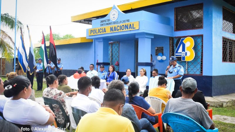 Mujeres de Karawala ya tienen comisaría Managua. Jerson Dumas, Radio La Primerísima