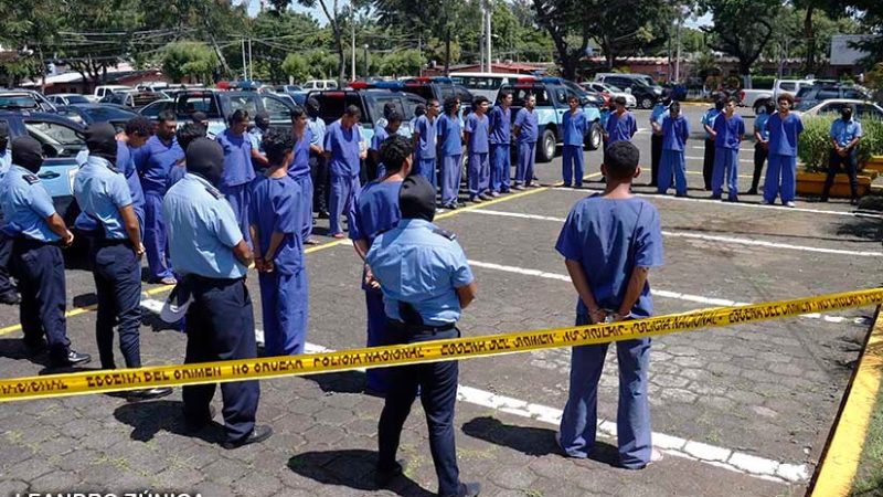 Tras las rejas 53 delincuentes de alta peligrosidad Managua. Jerson Dumas/ La Primerísima