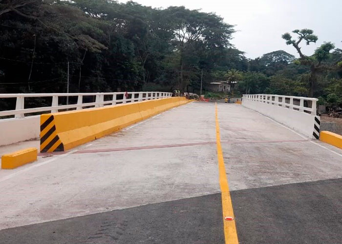 Ya está listo el puente San Bartolo en Nueva Segovia Managua. Zenelia Castañeda, Radio La Primerísima