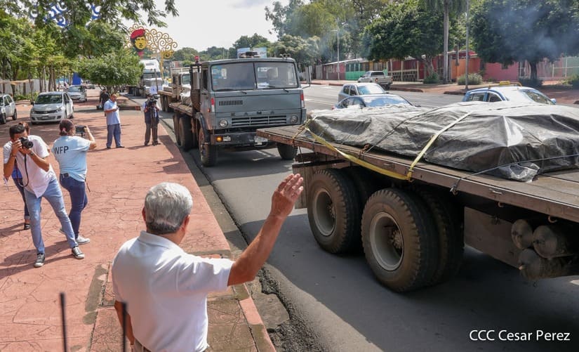 Gobierno envía alimentos y zinc a zonas afectadas por Julia Managua. Radio La Primerísima