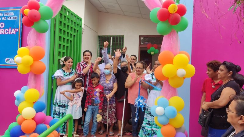 Inauguran puesto de salud en un barrio de Ciudad Sandino Managua. Radio La Primerísima