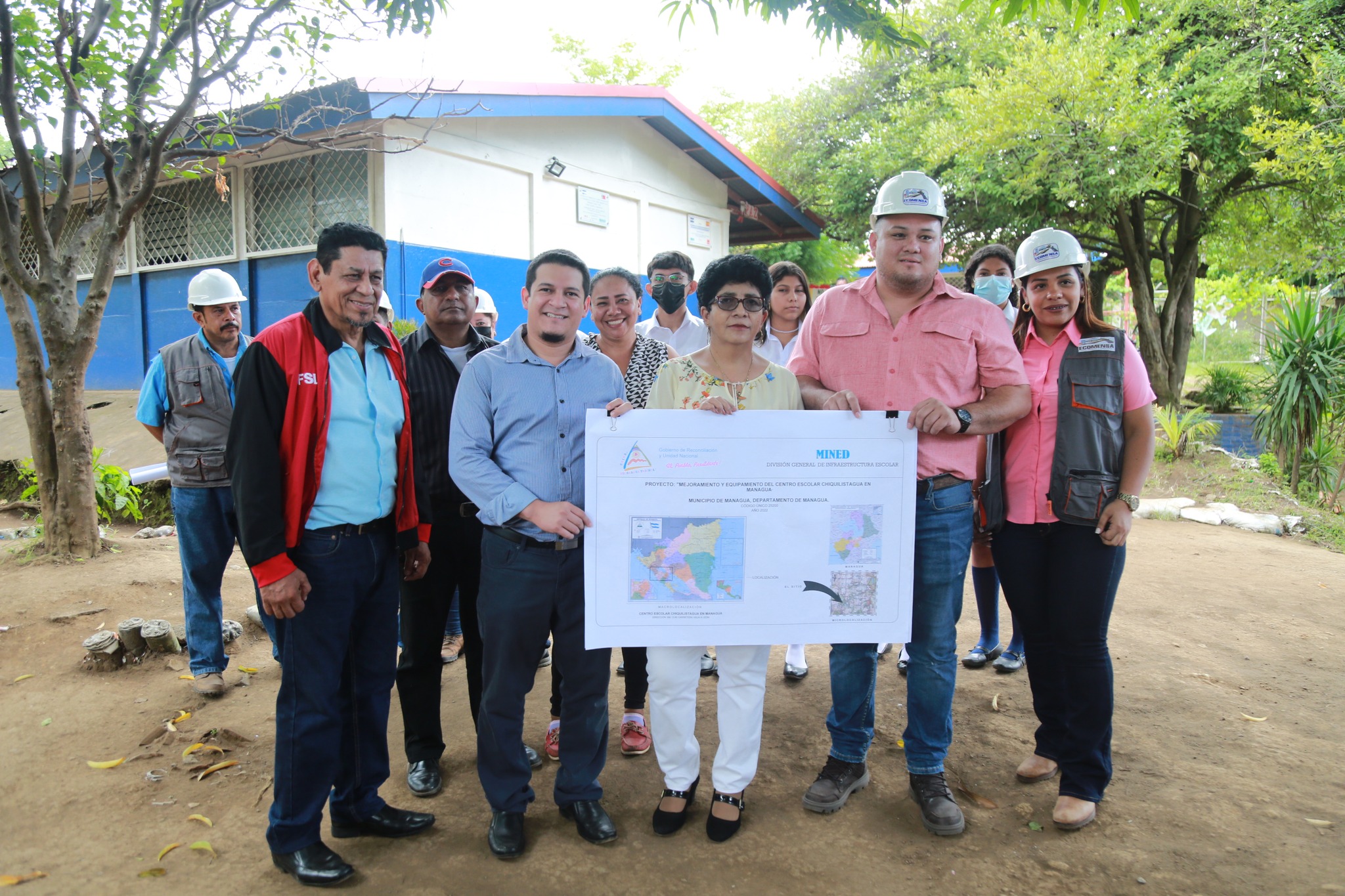 Inicia reconstrucción de colegio público en Managua Managua. Radio La Primerísima