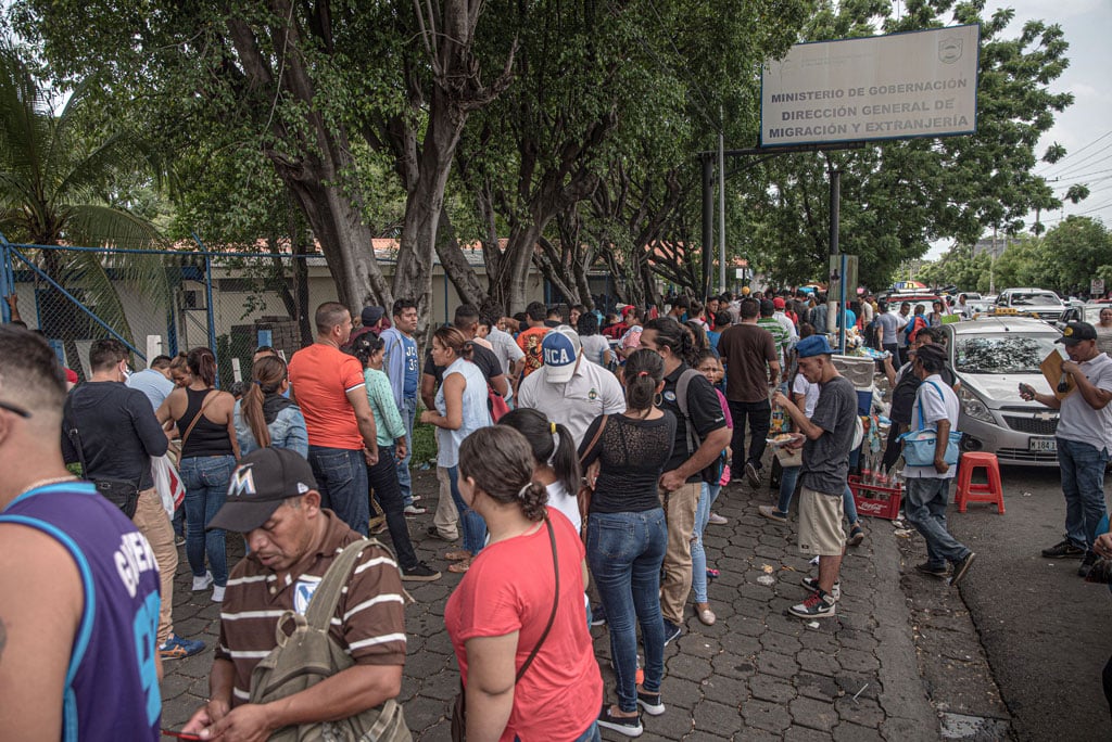 Migración habilita nuevo sistema para evitar largas filas y estafas Managua. Radio La Primerísima 