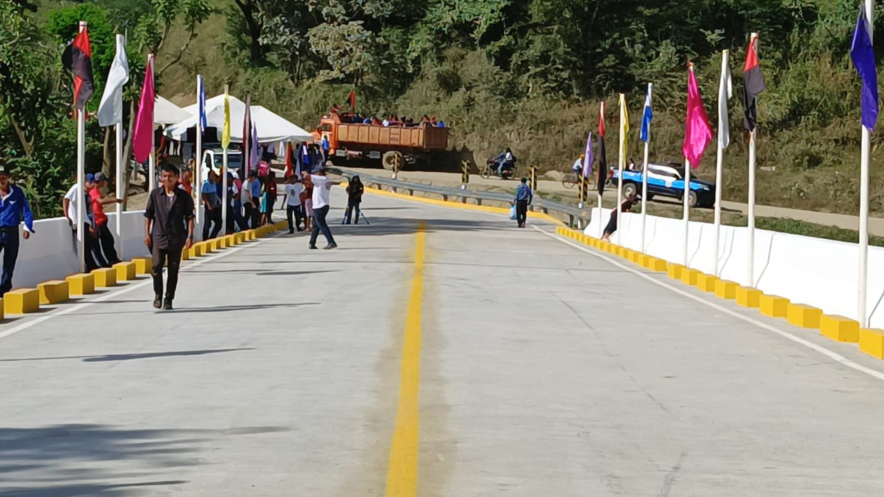 MTI inaugura puente El Jícaro en Nueva Segovia Managua. Radio La Primerísima