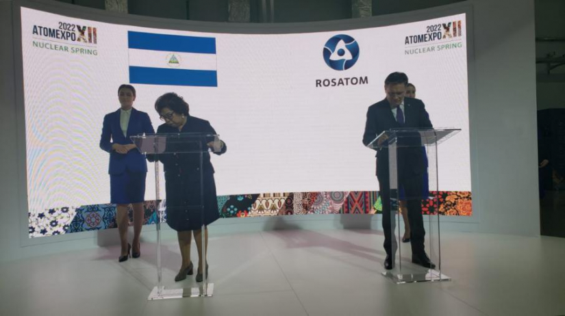 Nicaragua y Rusia firman acuerdo para cooperación de energía atómica Managua. Radio La Primerísima 