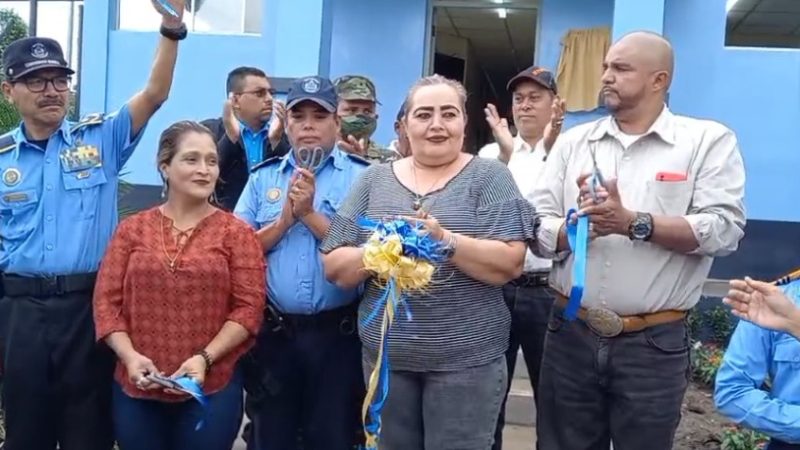 Inauguran subdelegación policial en Plan de Grama Managua. Jerson Dumas, Radio La Primerísima