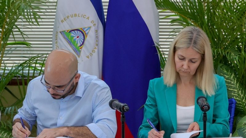 Nicaragua y RT firman memorándum para la cooperación mutua Managua. Prensa Latina