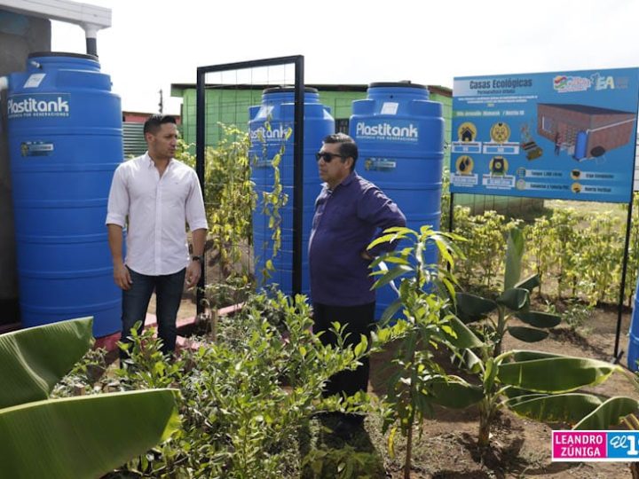 Lanzan proyecto piloto de casas ecológicas en Villa Jerusalén