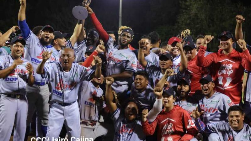 Bóer gana su sexto campeonato de la Liga de Béisbol Profesional Nacional Managua. Radio La Primerísima 