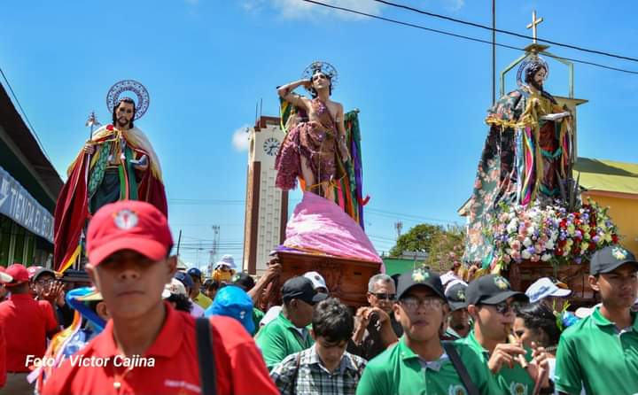 Finalizan fiestas patronales en Diriamba Managua. Radio La Primerísima 