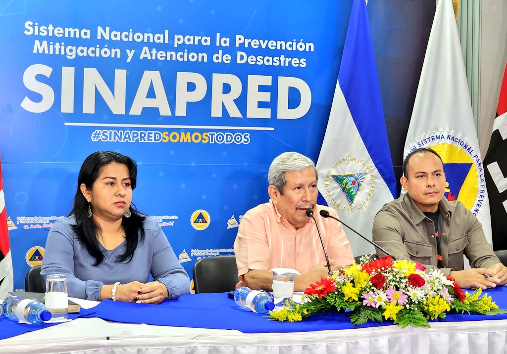 SINAPRED actualizará planes para atender emergencias Managua. Danielka Ruíz, Radio La Primerísima