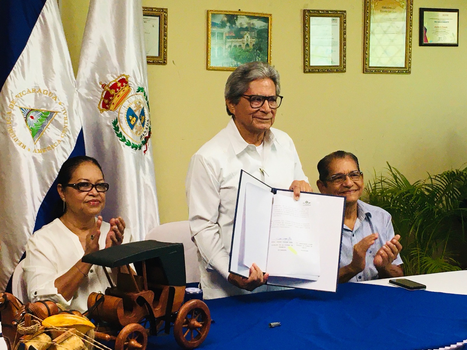 Alcaldías de Jericó y Granada fortalecen lazos de cooperación Managua. Por Ismael Ramírez. Radio La Primerísima