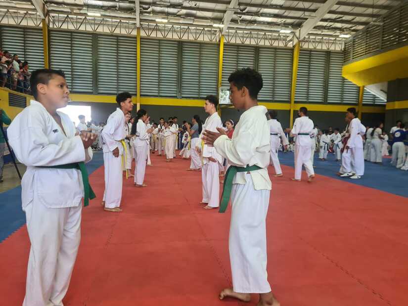 Más de 200 atletas participan en campamento de Taekwondo Managua. Radio La Primerísima