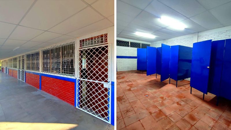 Remodelan instituto Julio César Castillo Ubau en Condega Managua. Radio La Primerísima