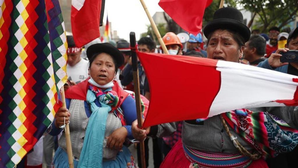 Indígenas peruanos ante otra jornada de protesta Lima. Prensa Latina