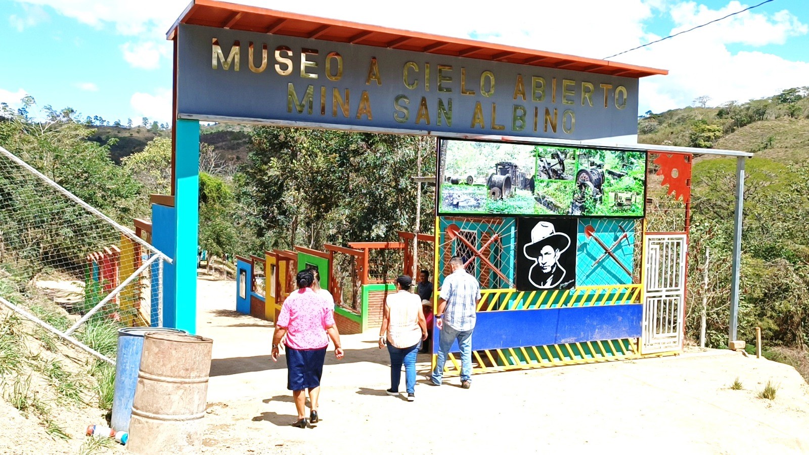 Gesta de Sandino vive en el museo A Cielo Abierto Mina San Albino Managua. Radio La Primerísima